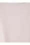 Pink Boat Neck Oversize Soft Touch Women's T-Shirt - 7