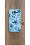 Samsung Galaxy J7 Sea Shell Printed Inside Velvet Silicone Phone Case (Blue Color) - 5