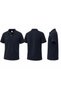 Short Sleeved Work T-Shirt with Collar and Pockets, Tight Fit - 3