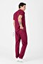 Lycra Cherry Zipper Detailed Scrubs - 5