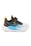 White-Blue Lace-Up Lightweight Flexible Boys' Sports Shoes 26Y529 P