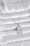 316L Steel Silver Color Chain Pisces Zodiac Sign Zircon Stone Women's Necklace Tarnish Resistant Allergy Resistant Daily Elegance - 2