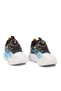 White-Blue Lace-Up Lightweight Flexible Boys' Sports Shoes 26Y529 P - 3