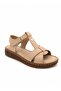 Genuine Leather Full Orthopedic Special Soft Sole Design Velcro Women'S-Mother Sandals - 5