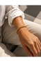 Gold Chain Model Bracelet Thick Chain Design Women's Bracelet - 6