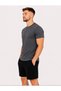 Men's Dark Smoked Cotton Lycra Single Jersey Short Sleeve-T-Shirt-D230 - 2
