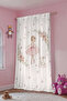 Floral Ballerina Patterned Children's Baby Room Background Curtain (Single Wing Pricing) - 4
