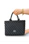 C3006 Women's Straw Knitted Look Small Size Hand and Shoulder Bag