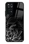 Xiaomi Redmi Note 11S Glossy Phone Case with Moonlight Leaves Design