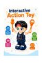 Boy Stunt Flip Action Toy With Voice Control Light Music And 360° Backflip Effects - 7