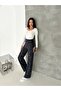 Women's Modal Fabric Tie-Dye Patterned Wide-Leg Comfortable Fit Pants with Elastic Waist - 4
