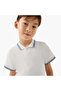 Collared Short Sleeves Polo T-shirt with Embroidery - 4