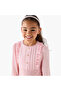 Round Neck Long Sleeves Dress with Ruffles - 4