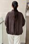 Front Pleated Detailed Zippered Advertized Sleeve Lined Bomber Jacket - 4