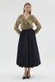 Elastic Waist Balloon Skirt