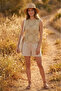 Sleeveless Lace/Crochet Woven Women's Blouse - 2