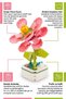 Hibiscus Bouquet 130 Piece Building Set |   Flowerpot Included |   Fine Motor Skills and Focus - 3