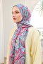 Urban Hours Bohemian Daisy Blue Lilac Mayda Shawl - 5
