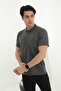 Men's Polo Collar Pocketed Dad Short Sleeve Plus Size T-Shirt - 3