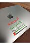 "PROUD OF UAE" Waterproof and UV Resistant Vinyl Sticker 8x8cm - 5