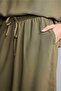 Regular Fit Elastic Waist Short Leg Khaki Shorts I1495Ax26Hs - 4