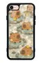 iPhone 7 - 8 - Se Glossy Phone Case with Capybara Onsen Design