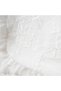 Kate Bow Detailed Lace Covered Organic 4-Piece Hospital Discharge Set for Newborn Baby Girl - 5