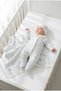 Safari Waffle 3-Piece Organic Hospital Discharge Set 100% Cotton Newborn Baby Boy
