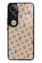 Vivo V50 Lite Dark Cream Lv Design Glossy Phone Case