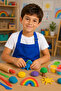 Buddy Painting Apron Kindergarten Apron Painting Apron - 3