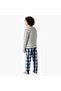 Cotton Henley Neck Long Sleeves Pyjama Set with Print - 4