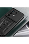 Tecno Camon 50 Case with Magnetic Stand and Camera Protection Tkng Sliding Vega Cover - Black - 4