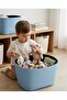 Premium Faux Leather Multi-Purpose Organizer Storage Basket |   Toy, Clothing and Home Organizer - 3