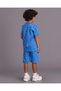 Boys Blue Sonic T Shirt And Shorts Set 3 Piece - 5