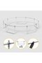 Active 12ft Trampoline, 366 cm - 5