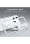MG-C015-CL Magnetic Clear Case for iPhone 14 Pro - Slim, Shockproof, Wireless Charging Compatible - 2