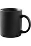 Simple Coffee Tea Mug, Black Ceramic Coffee Cup, Large Capacity Tea Mug with Comfortable Handle, Modern Drinking Mug for Coffee