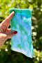 Unisex Turquoise Tie-Dye Patterned Socket Sports Socks - 3