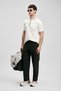 111040252 Lord Smart Men's Polo Neck T-Shirt Men's T-Shirt White - 4