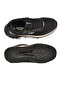 Black-White Textile Memory Foam Breathable Men's Sports Shoes B25Ra195 m - 5