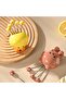 Fruit Forks, Dessert Forks, Stainless Steel Fruit Fork Storage Jar Set, Creative Cute Animal Fruit Sticks - 4
