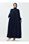 Lemra İpek Ferace Navy Blue - 9056