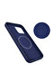 Maxgaurd Efficiente-Series iPhone 13 Magnetic Liquid Silicone case(Blue)