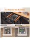 Cutlery Drawer Organizer, Kitchen Utensil Storage Tray, 5 Compartments, Gray - 6
