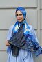 Van Gogh Starry Night Patterned Double-Sided Twill Shawl - 4