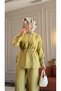 6314 - Stylish and Comfortable Viva Casual Women's Shirt and Pants Set with Waist Tie Detail - 4