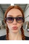 Patika Smoked Gray Gradient Two Color Glass Sunglasses Unisex Women Men