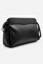 Women's Leather Look Portfolio Bag with Adjustable Strap Daily Shoulder Bag - 3