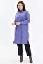 Stand collar two thread zippered tunic