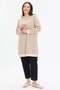 Two Thread Striped Basic Women's Tunic - 3